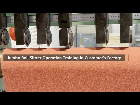 Coated Abrasive Jumbo Roll Slitter Slitting Machine for Abrasive Cloth/ Paper/ Non-woven Abrasive