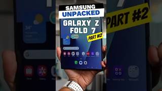 First Impressions of the #Samsung #GalaxyZFold7 | techENT