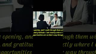 Getting your dream job affirmation