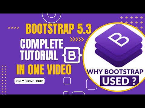Complete Bootstrap V5.3 Tutorial | Bootstrap 5.3 for beginners | Create website by using bootstrap 5