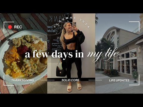 VLOGMAS 1 | solid core, brunch, health update, running a 5k & getting ECOLI