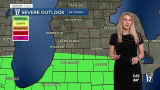 Evening Forecast: Humid weekend with scattered thunderstorms