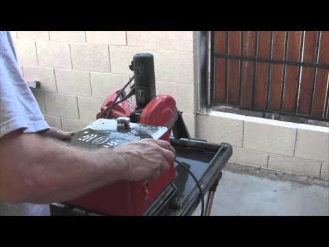 Cutting and Shaping Slate