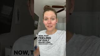 Let’s talk about mom guilt! 🤦🏼‍♀️#momguilt #motherhood #postpartum #maternalmentalhealth #shorts