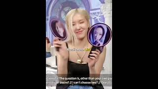 No one choose Rosé 🥺😢 #rosé #blackpink