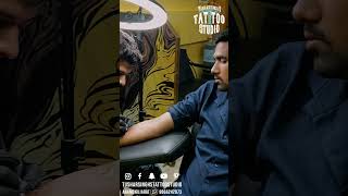 Maa Jogni Tattoo With Lion