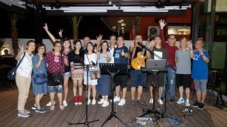 Penang 檳城 音樂相簿 - 檳城艷 漁舟唱晚 荷花香 愛是不保留 站在高崗上 --  CK & Fans唱遊馬來西亞之旅190826-27