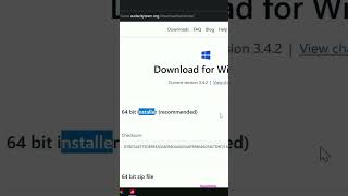 How to Download Audacity on Your PC #shorts