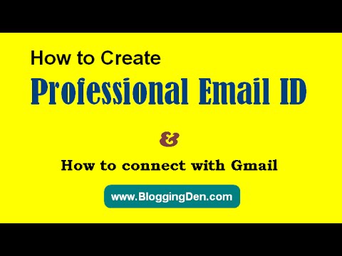 How to Create Professional Email and How to Add in Gmail