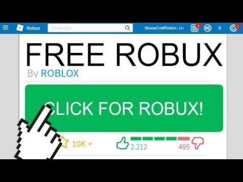 free robux in minecraft be like