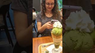 Our Favourite Matcha Parfait! Nana's Green Tea in Singapore! #singapore #matcha #singaporefood