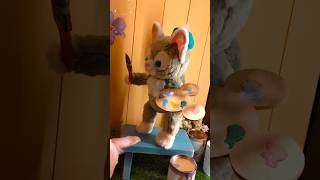 ダッフィー＆フレンズ　カムファインドスプリング　ショーウィンドウ