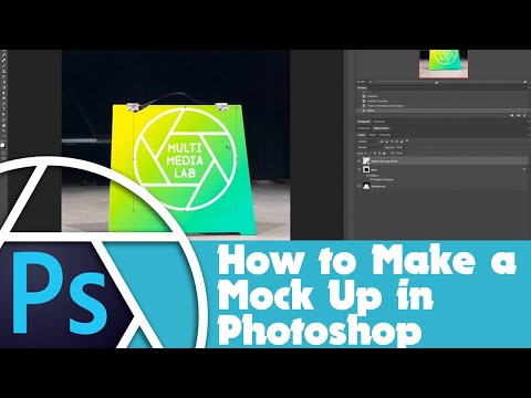 How to make a Mock Up in Photoshop