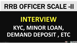 KYC , MINOR LOAN , DEMAND DEP , MINOR LOAN ,