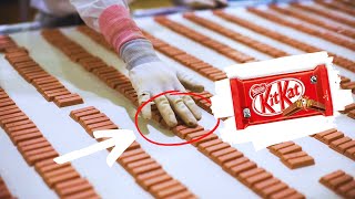How Are Made Kit Kat In Factory? | Most Interesting Manufacturing Processes | Food Factory