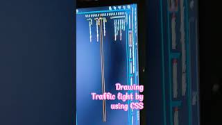 CSS #drawing traffic light by using CSS #coding