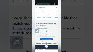Amazon Jobs - Get Job by refreshing NOW!  #jobs #jobinuk #ukjobs #ukshorts  #amazonjobs #shorts