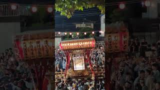 下館祇園祭3基どっこい #2025年 #祭り
