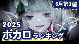 YouTubeボカロランキング【2025年6月3週目】