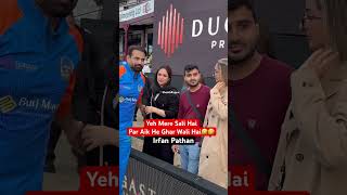 When Irfan Pathan starts cracking jokes 🤣🤣 #irfanpathan #shahidafridi #indvspak #wcl