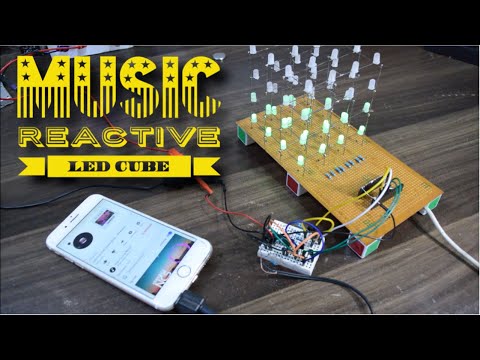 Music Reactive Led Cube || Must Watch