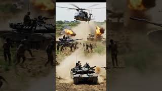 "Border Firepower: Indian Army Tanks & Choppers in Combat"