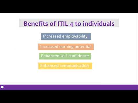 Benefits of ITIL 4  part 1