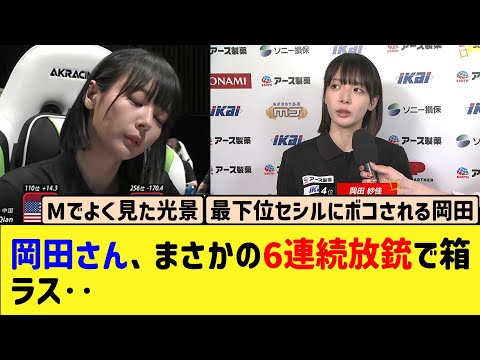 【Mリーグ】岡田さん、悪夢の6連続放銃で大きく後退‥