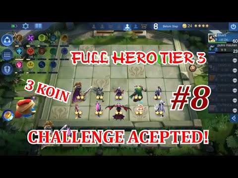 [MLBB] Challenge #8 FULL HERO TIER 3