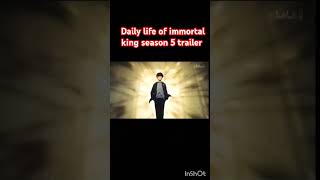 The daily life of immortal king season 5 trailer #animeedits #animemc #immortalking #wanglin #op #mc
