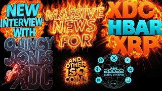 ⚠️🔥XDC HBAR XRP SHOCKER Plus Quincy Jones Reveals The Future!