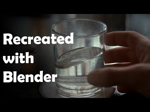 Christopher Nolan's 'Water Bending' recreated with VFX in Blender