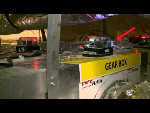 HVAC 20 SEER variable speed system in the Village Park Eco Home