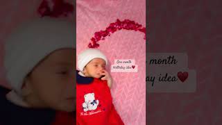 One month♥️ #CuteBaby#BabyShort #BabyViral #TinyToes#InstaBaby #AdorableMoments#little  #babyviral