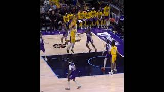 Luka with the RAZZLE DAZZLE assist to Rui 3 point shot Lakers vs Jazz #lakers #jazz #shorts #nba