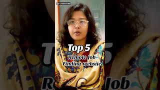 Top 5 Remote Job Finding Website #Codemanbd #afrin #Freelancing #RemoteJob