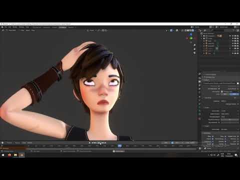 Zora 3D Character | Facial Animation