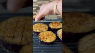 Grilled eggplant || #asmr #food #like #cooking #eggplant #eggplantrecipe #subscribe #share #grill