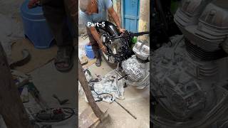 Bullet assemble part-5                           #shortvideo #royalenfield #restoration