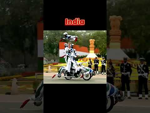 India redefines motorbike parades #shortvideo #edit #parade