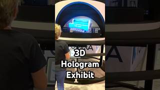 3D Hologram Exhibit at Trade Show #exhibit  #hologram #tradeshow