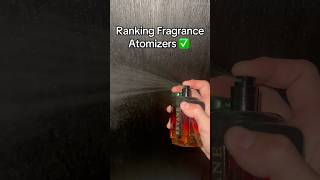 Ranking Popular Fragrance Atomizers! ✅ #asmr #colognecollection #menscologne #cologne #fragrance