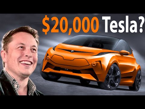 Tesla's Affordable $20,000 Compact Car - Coming Soon After Tesla Battery Day Reveals New Batteries