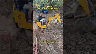 This small excavator only costs $2500. #excavator