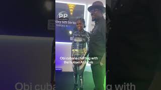 Jarvis links up with Obi Cubana at the Samsung Galaxy Launch ❤️ #shorts #ai #influencer #fyp