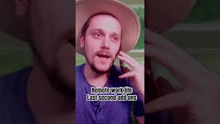 Life as a remote worker pt 8 #comedy #remotelife #youtubeshorts