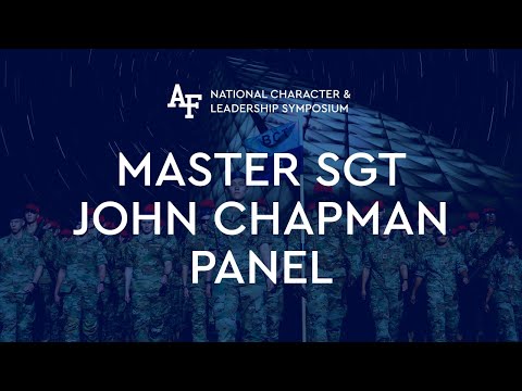 MSgt John Chapman Panel