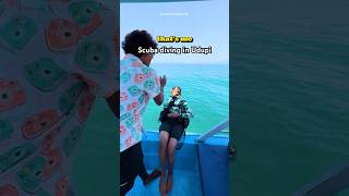 Scuba diving for beginners. #udupi #scubadiving #karnataka