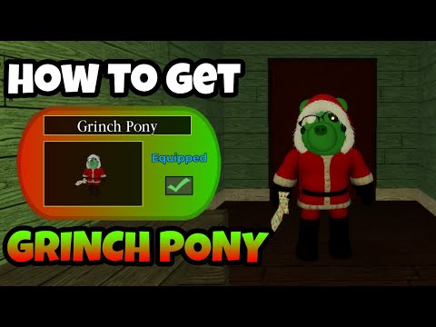 How To Get "GRINCH PONY!" Skin in Piggy but Nostalgia!