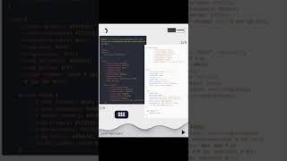 Menu with Light Dark | Html CSS JavaScript with Code #shorts